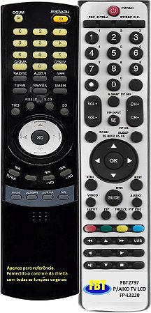 Controle Compatível Com AIKO LCD TV FP L3220 FBT2797