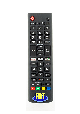 Controle Remoto Para Smart TV LG LCD LED Netflix Amazon FBT70451