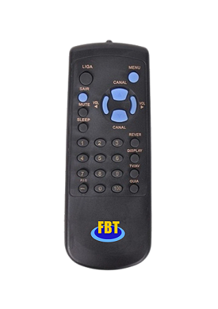 Controle Compatível com TV Tubo Sharp FBT7122