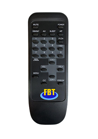 Controle Compatível com TV Tubo Mitsubishi FBT0631