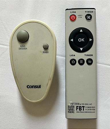 Controle Compatível Com Ar Condicionado CONSUL FBT2939