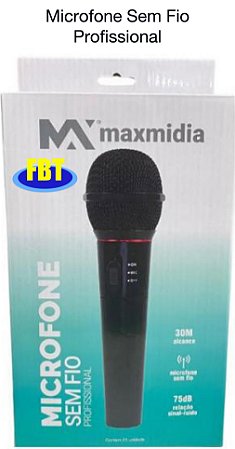 Microfone Sem Fio Profissional FBT50002