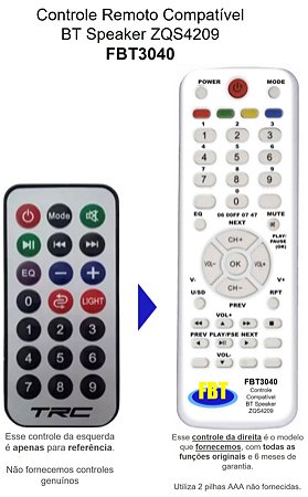 Controle Remoto Compatível Home Theater KNUP KP6022BH FBT3040