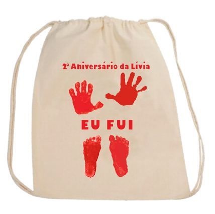 Mochila - 35x40 - Com estampa