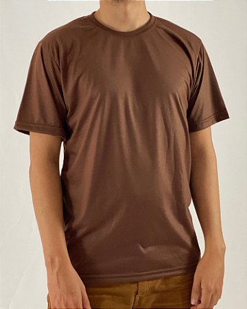 Camiseta Marrom, 100% Poliéster - Fábrica de Camisetas Em Curitiba - (41)  3286-1158 - Empório da Família