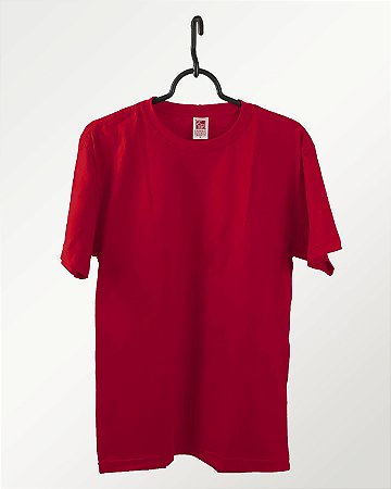 Camiseta Bordo, Extra Grande, 100% Algodão, Fio 30.1 Penteado