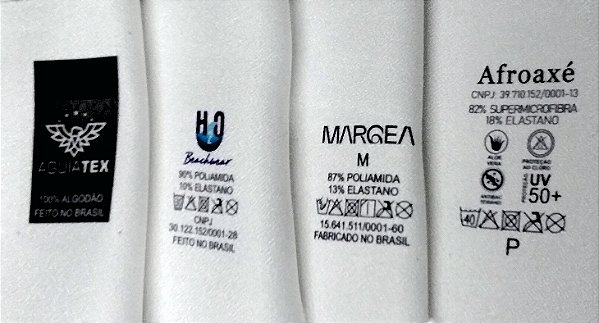 Etiquetas DTF Têxtil