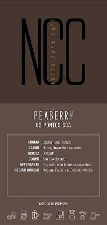 Café PEABERRY - (Moka)