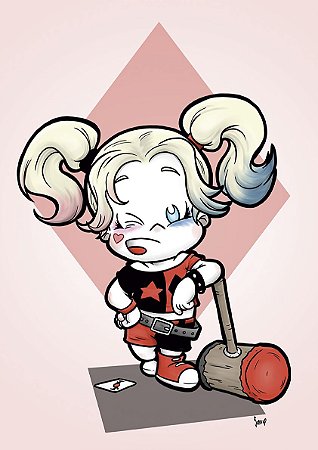 E-print Arlequina (Harley Quinn)