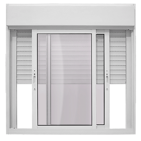 Janela Maxx com Persiana Integrada Automatica com Controle - 120x200