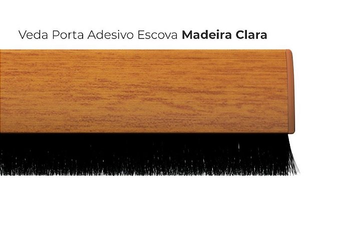 Veda Porta Adesivo 80cm Madeira Clara - Comfort Door