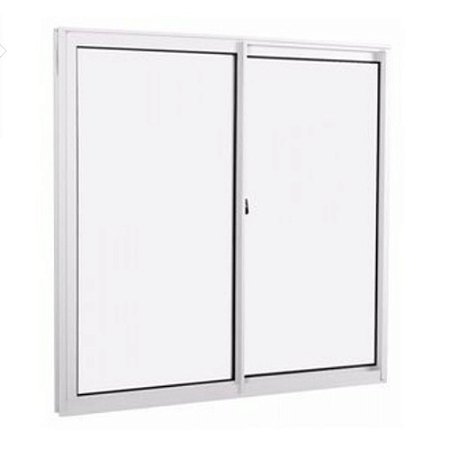 Janela de alumínio 02 folhas fit branca - 120x80