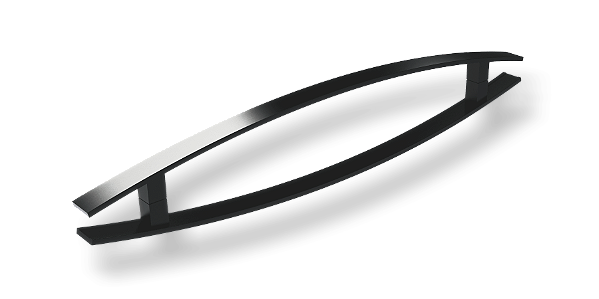 Puxador Dubai Preto - 40 cm
