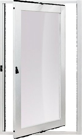 Vitro Capelinha em Alumínio Maxx Branco Vidro Boreal