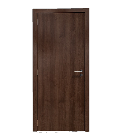 Kit Porta de Madeira Interno com Batente Imbuia Direita - 210x60