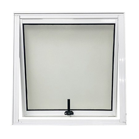 Janela Maxim ar alumínio Maxx branca - 40x40