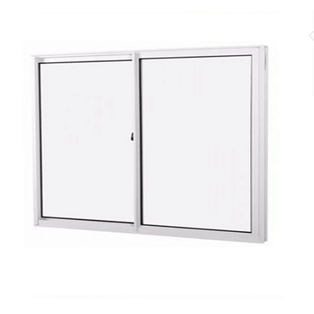 Janela de alumínio 02 folhas PopLine branca - 40x100