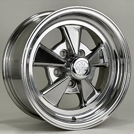 Jogo Rodas Cragar Alumínio Aro 15 5x114 Tala 7 Opala Caravan