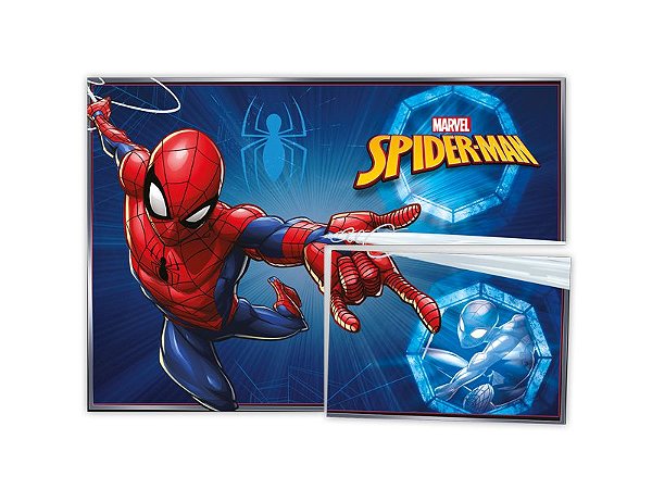 Painel 4 Lâminas Spider Man 1 Unidade