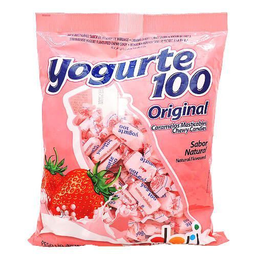 Bala Yogurte 100 Dori Morango 600g