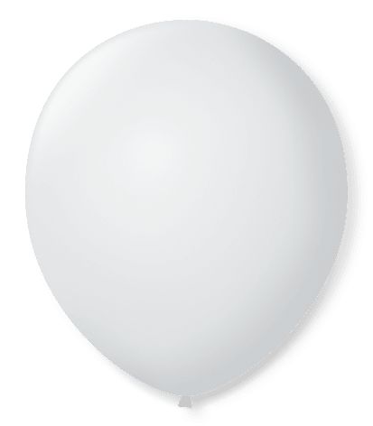 Balão SR Nº7 Branco Polar 50 Unidades