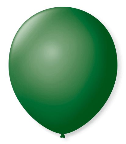 Balão SR Nº7 Verde Folha 50 Unidades
