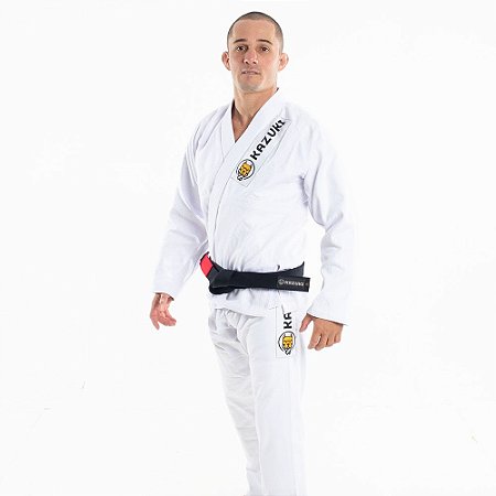 Comprar Kimonos Jiu-Jitsu Branco Adulto Kazuki BJJ PRÓ 3 vezes sem juros -  Loja Online Kimono Jiu Jitsu Kazuki