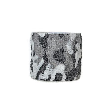 Fita Elástica de Proteção Phantom HK  - Bandagem Thumb Tape 5cm - Grey Camo