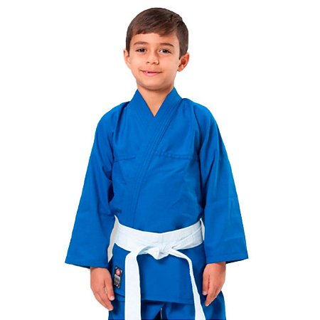 Kimono Reforçado Infantil - Atama KIRFINF002 - Azul