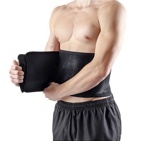 Cinta Faixa Abdominal Hidrolight OR48 - Unissex - 100 X 20 Cm