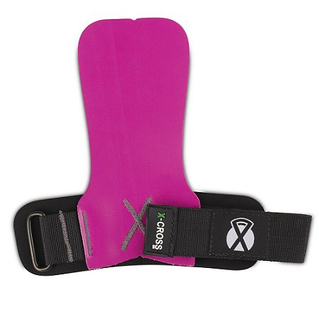 Luva Palmar Hand Grip Cross Training - X-Cross Br - Rosa