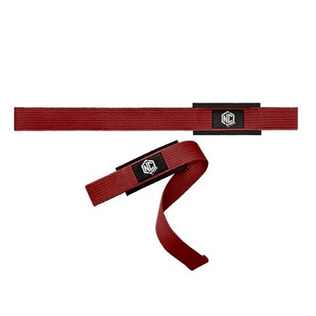 Strap Thin - NC Extreme - LPO - Cross Training - Musculação - Vermelho Escuro