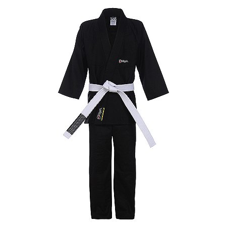 Kimono Naja Heroic Infantil - Preto