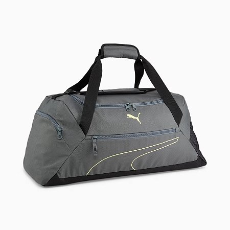 Mala Fundamentals Sports Bag M - Mineral Gray/Lime Sheen