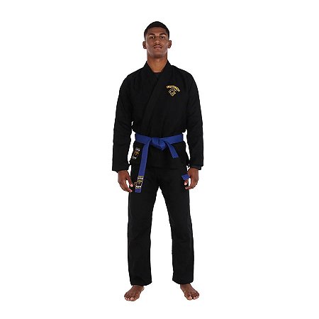 Kimono de Jiu-Jitsu Pretorian First 350g - Unissex - Preto