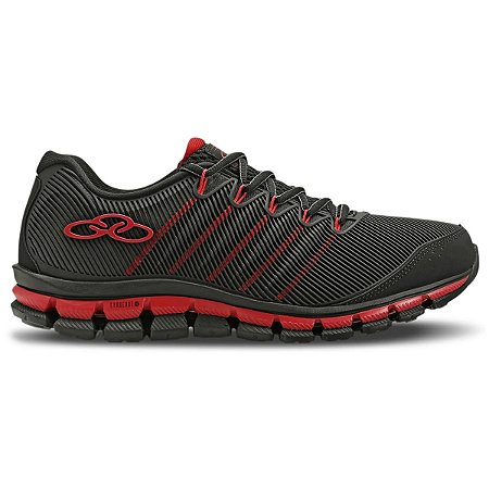 Tênis Infantil Olympikus Dynamic - Preto/Vermelho