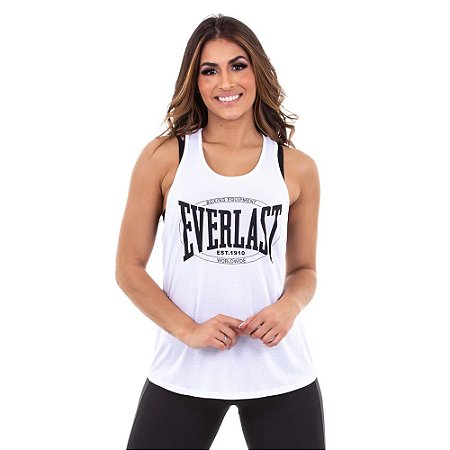 Camiseta Everlast Básica Regata - Feminino