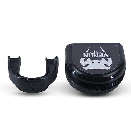 Protetor Bucal Venum Profissional Combat - Com Estojo - Preto