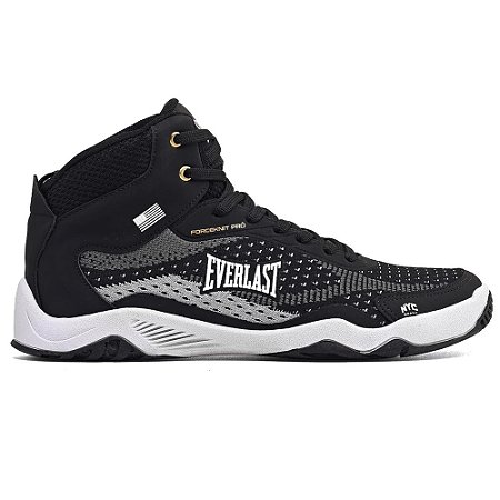 Tênis Everlast Forceknit Pro SEUA221 - Preto/Dourado