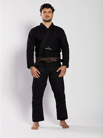 Kimono de Jiu-Jitsu Pretorian First New  - Unissex - Preto