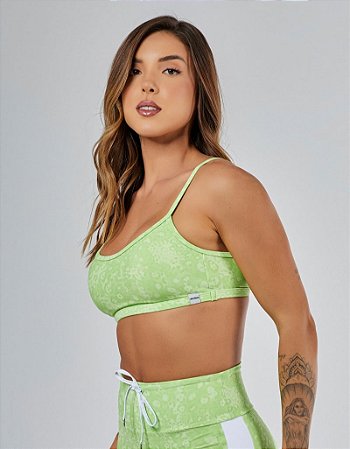 Top Média Sustentação Strong Jaguar Menta