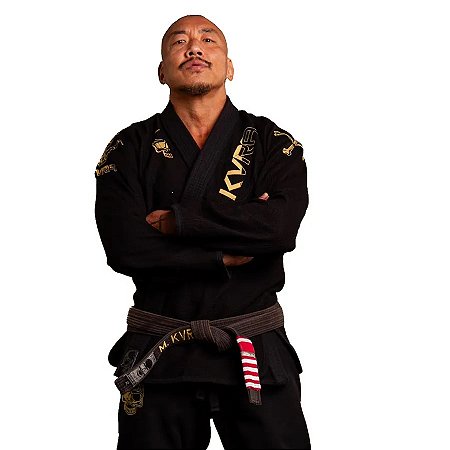 Kimono KVRA Gold Edition Preto