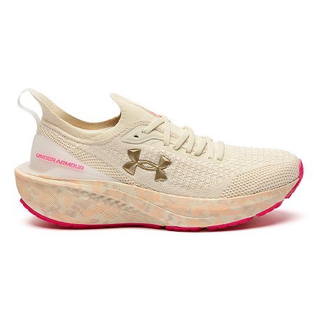 Tênis Feminino Under Armour Charged Quicker 2  - Rosa Gold