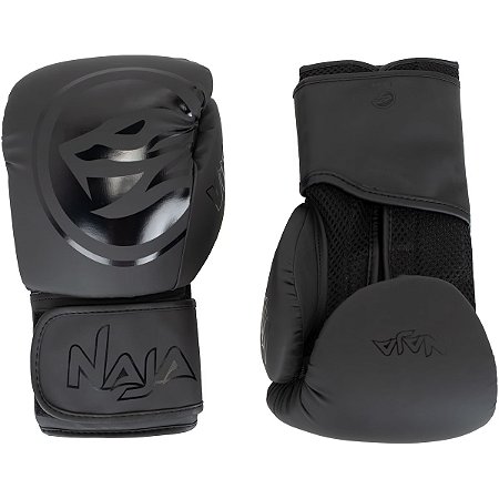 Luvas de Boxe Muay Thai Naja Viper - Preto