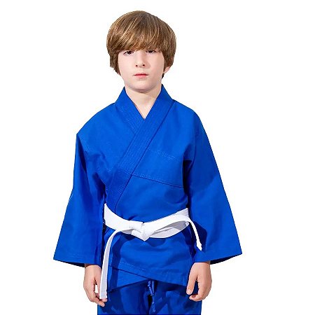 Kimono Infantil KVRA Fight Universal Azul