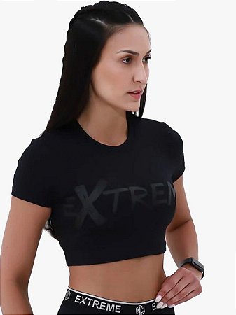 Cropped Amaz Nc Extreme - Preto