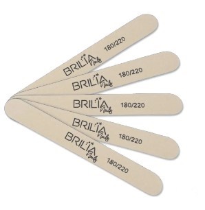Lixa reta 180/220 Brilia Nails 20 un