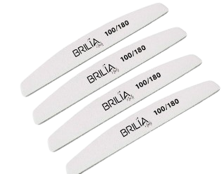 Lixa Boomerang 2mm 100\180 Brilia Nails 20 un