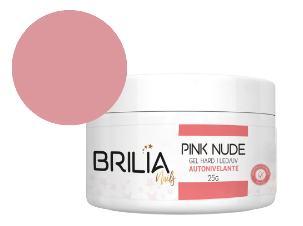 GEL PINK NUDE 25G BRILIA NAILS - NOVA FÓRMULA