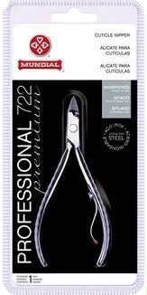 Alicate para Cutícula Mundial Professional 722 Premium Inox (afiado)